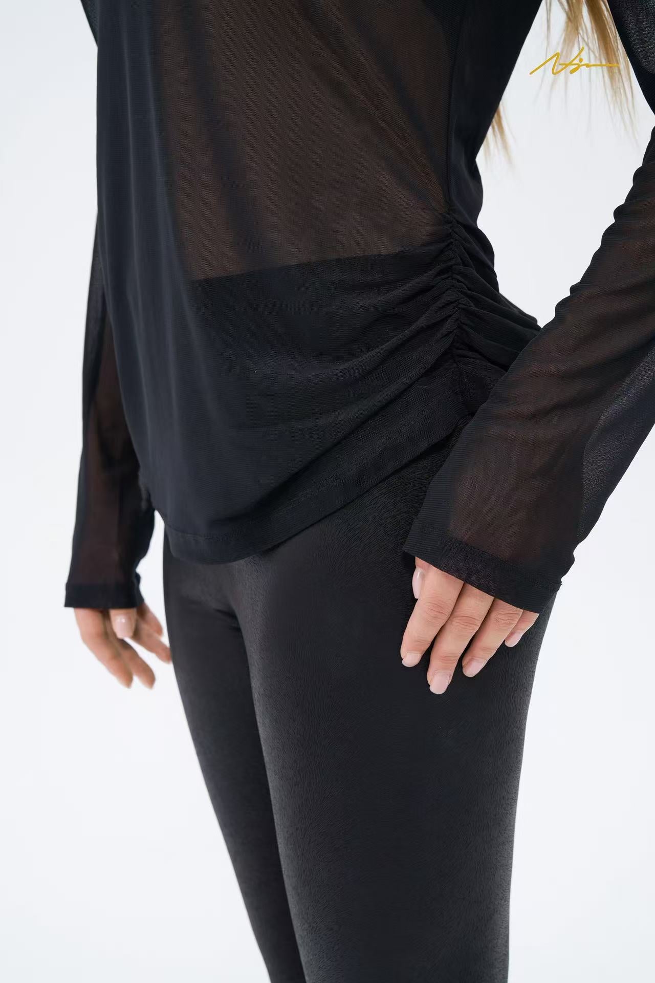 #NJ2006 Black Sports Dress For Women
