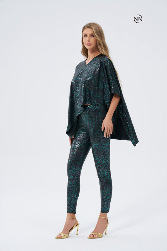 #2006 Dark Green Dress For Women