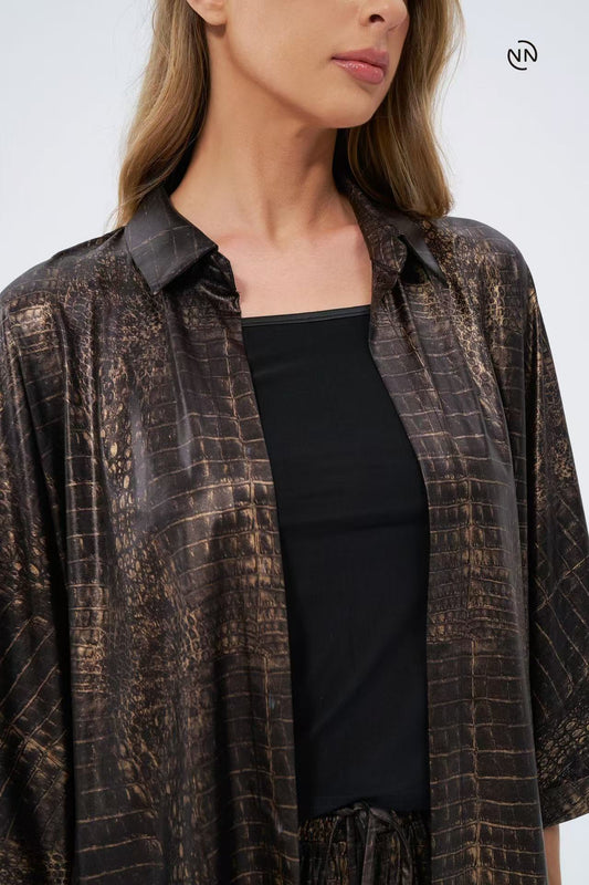 #2016 Midnight Croc Dress For Women