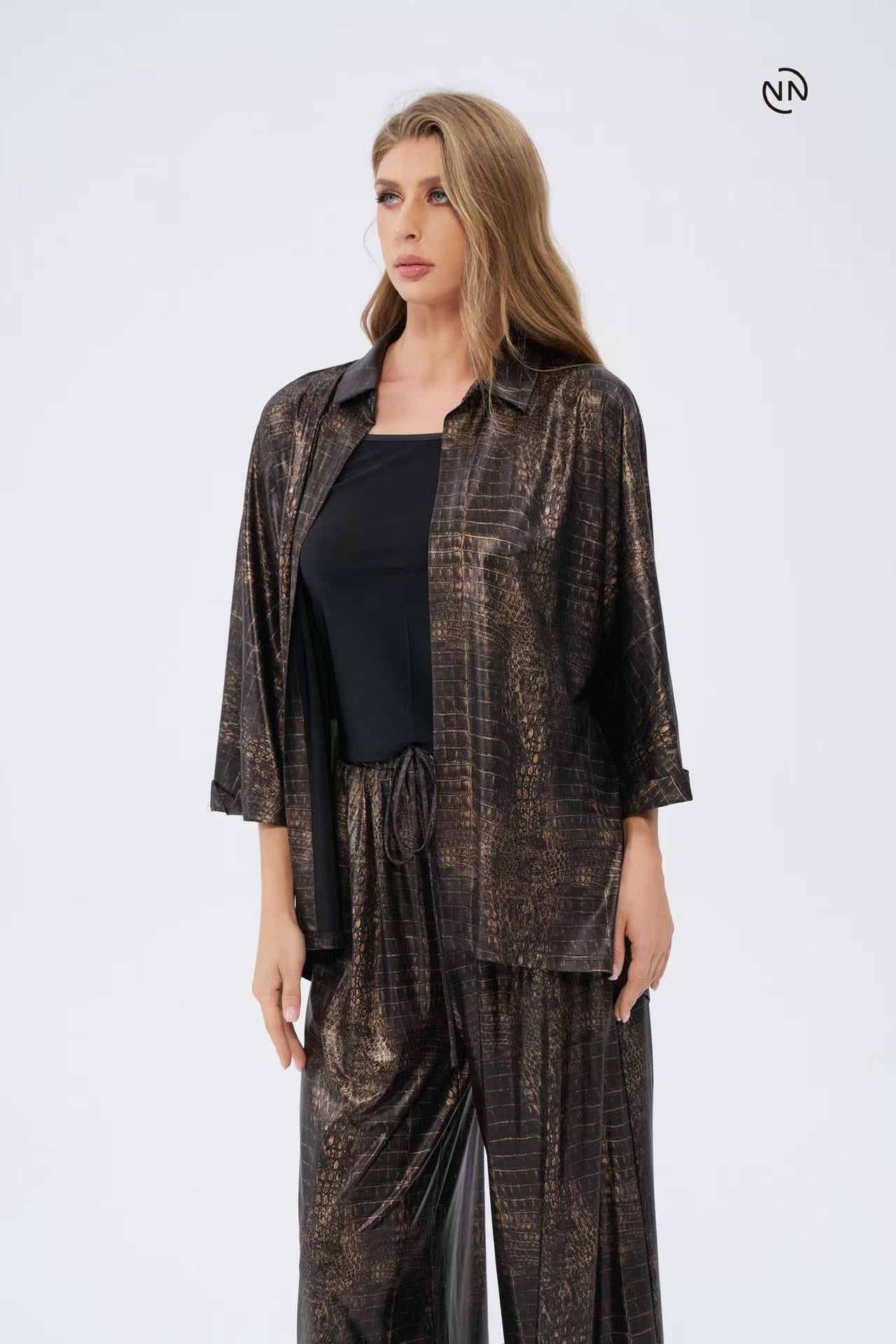 #2016 Midnight Croc Dress For Women