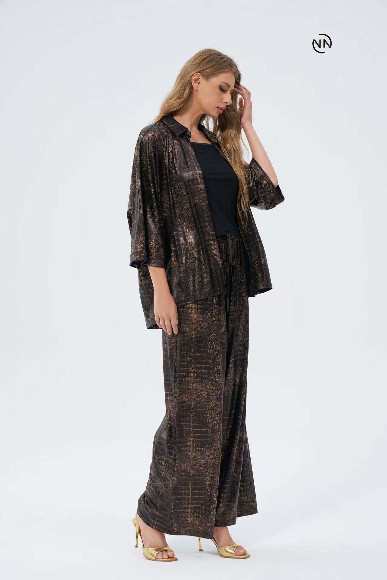 #2016 Midnight Croc Dress For Women