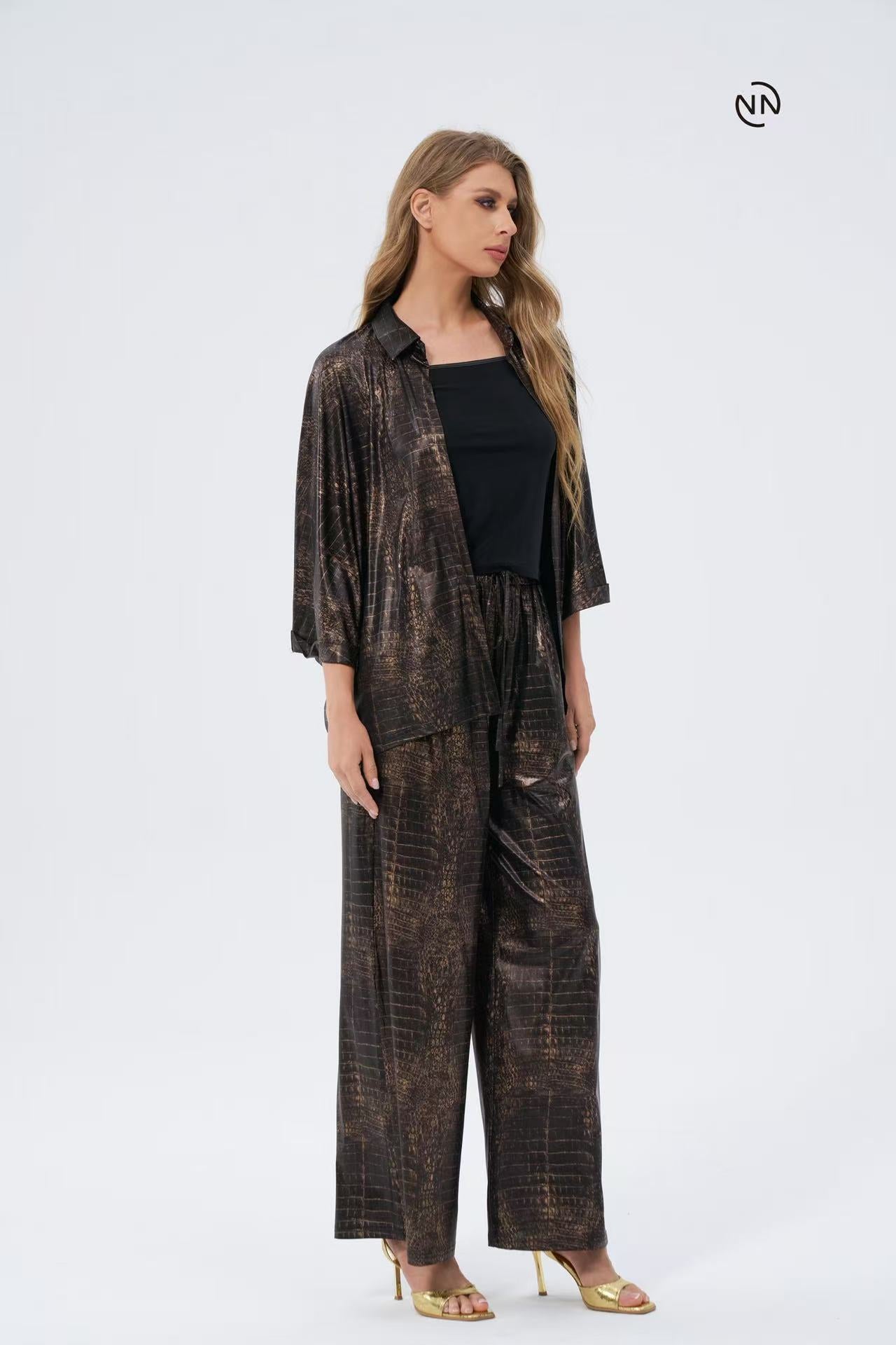 #2016 Midnight Croc Dress For Women