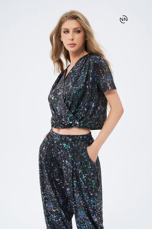 #2009 Midnight Paint Dress For Women
