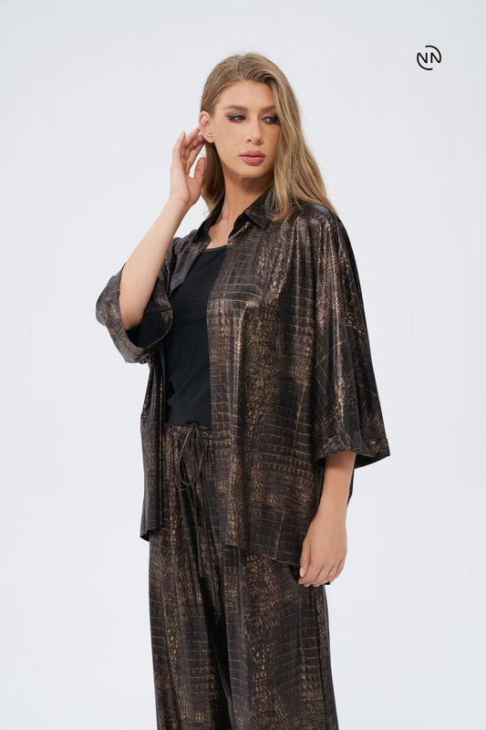 #2016 Midnight Croc Dress For Women