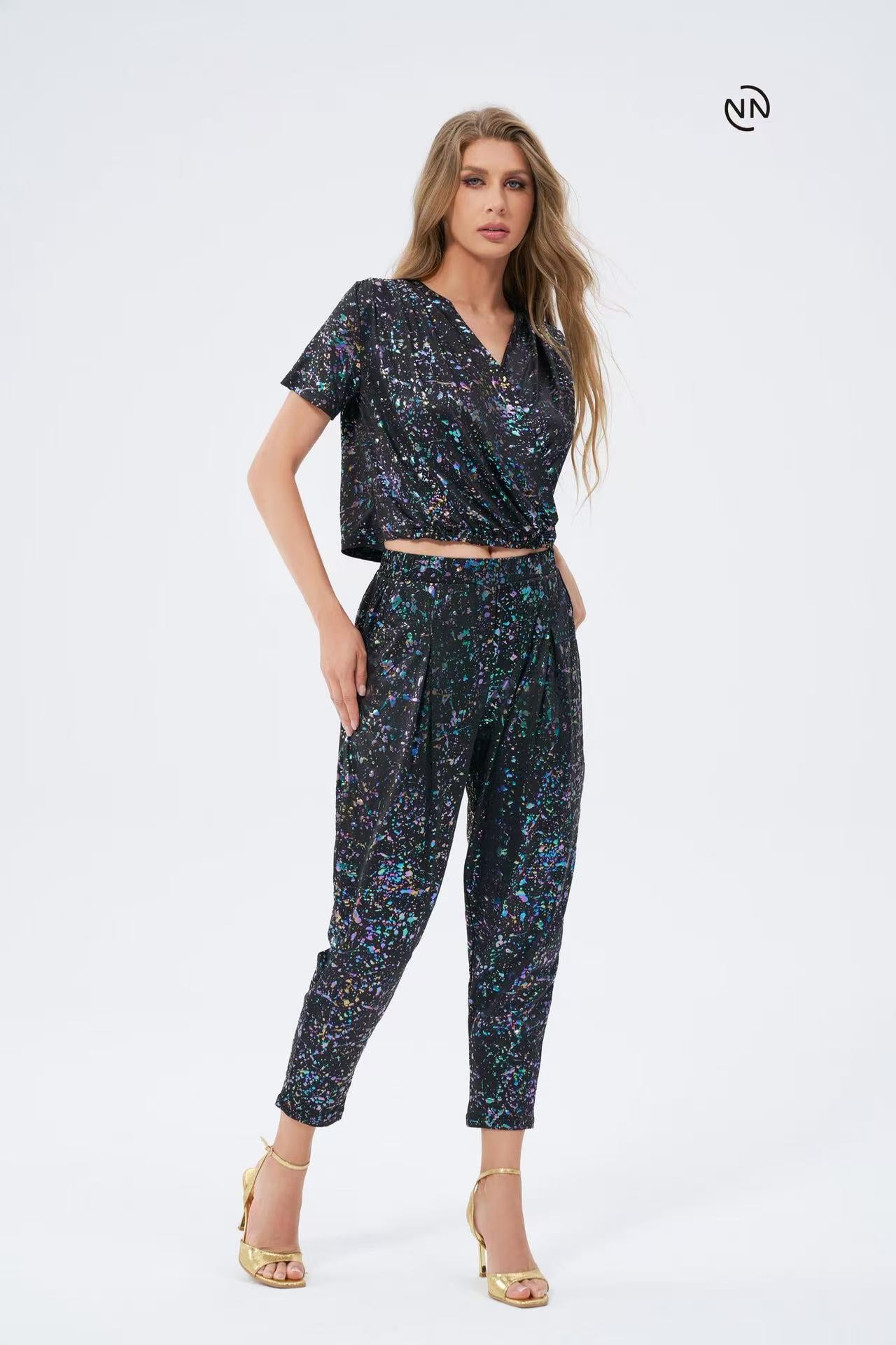 #2009 Midnight Paint Dress For Women