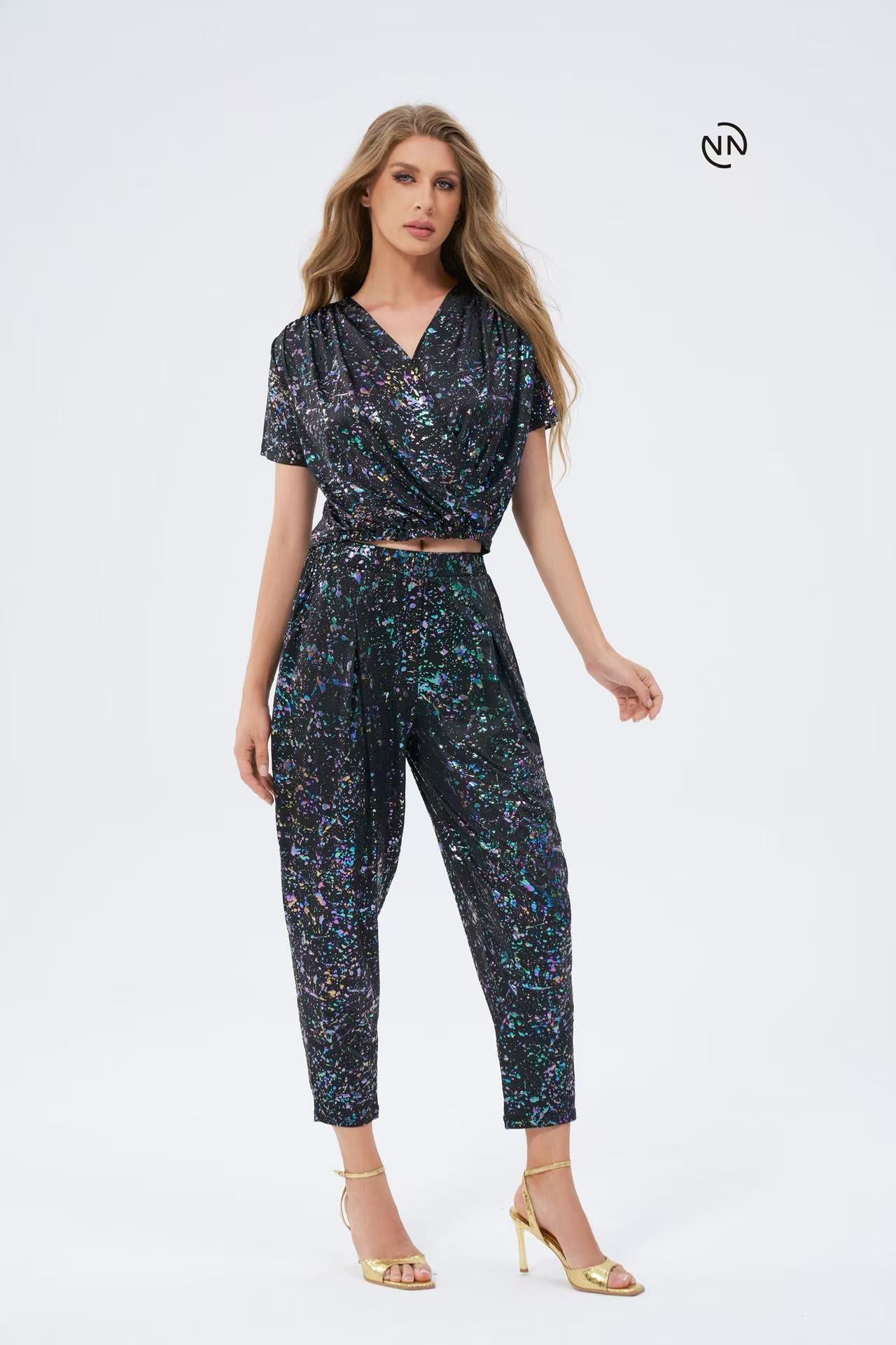#2009 Midnight Paint Dress For Women