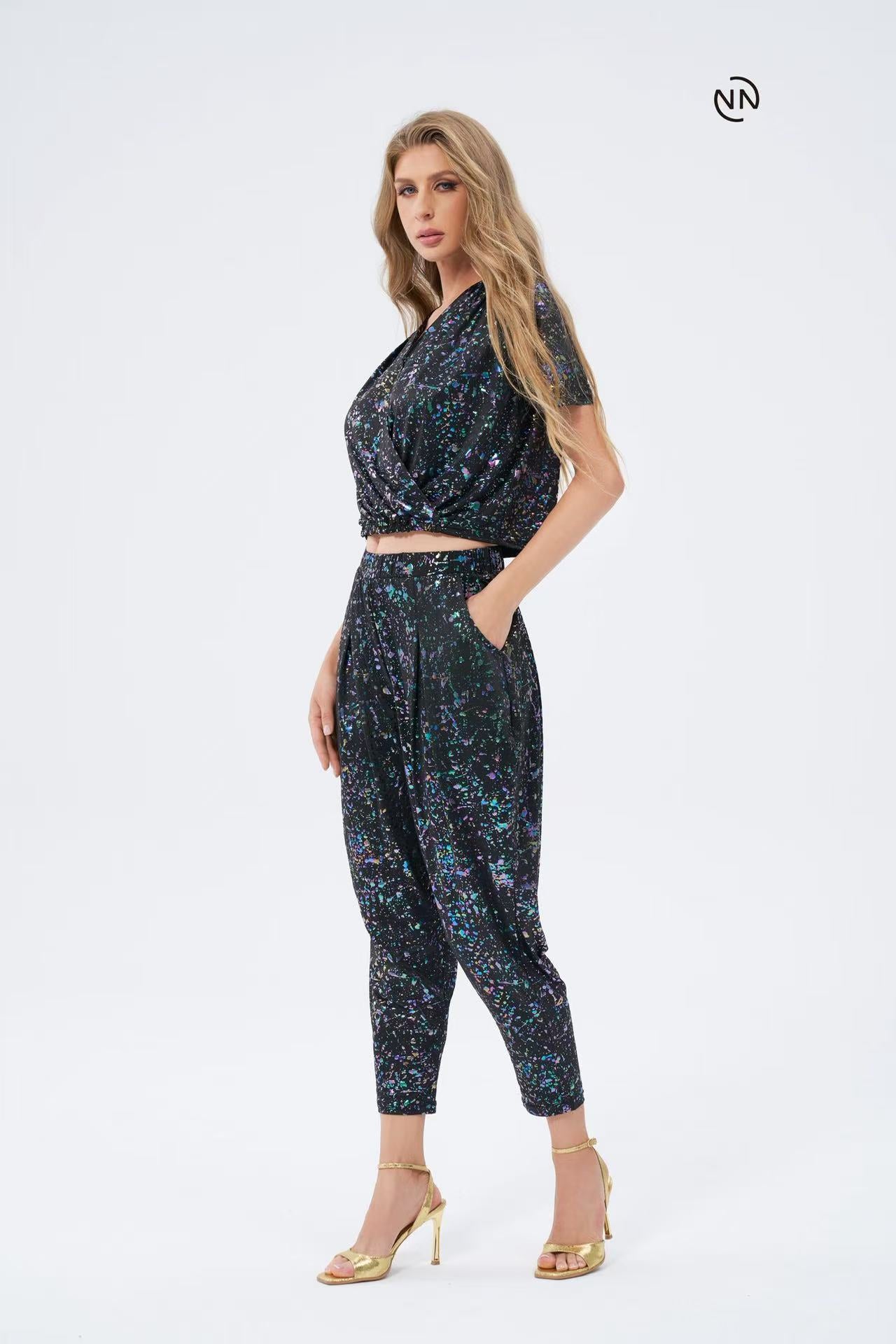 #2009 Midnight Paint Dress For Women