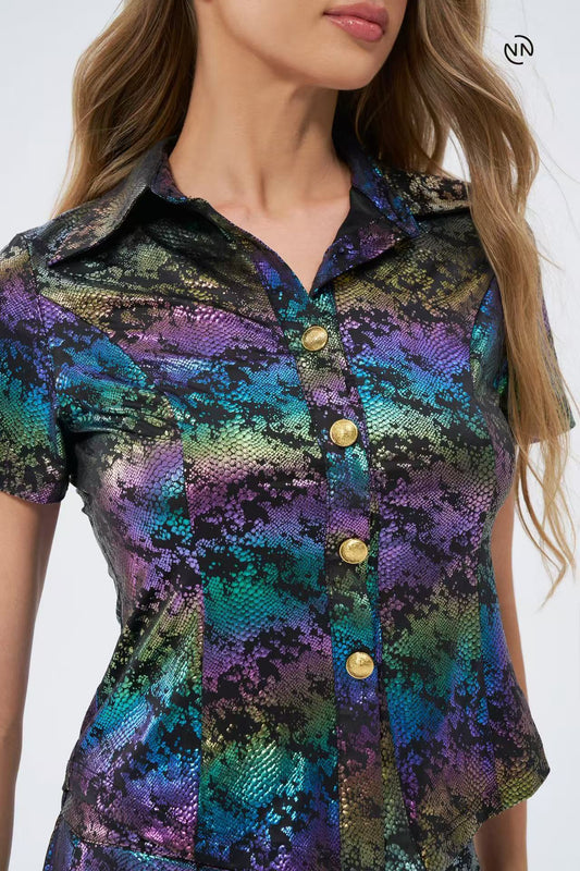 #2023 Purple Gold Dress For Women